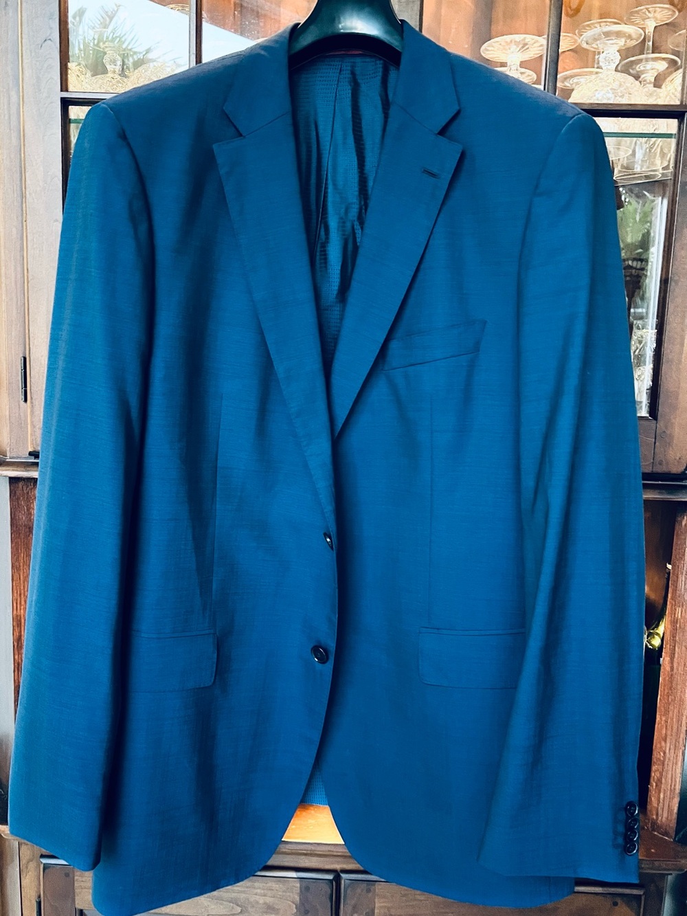 High Quality HUGO BOSS sports coat with fabric from Biella in Italy